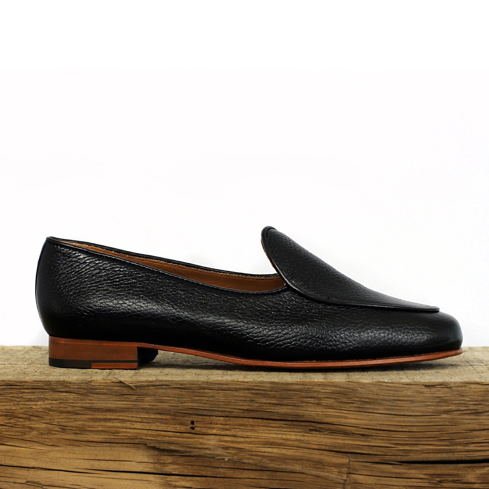 BOMBEROS Womens La Reina Belgian Slipper Shoe Black 1