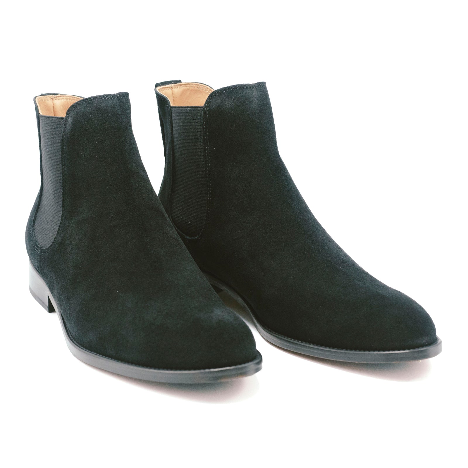 BOMBEROS Men's Black Suede Chelsea Boot - Malasana 