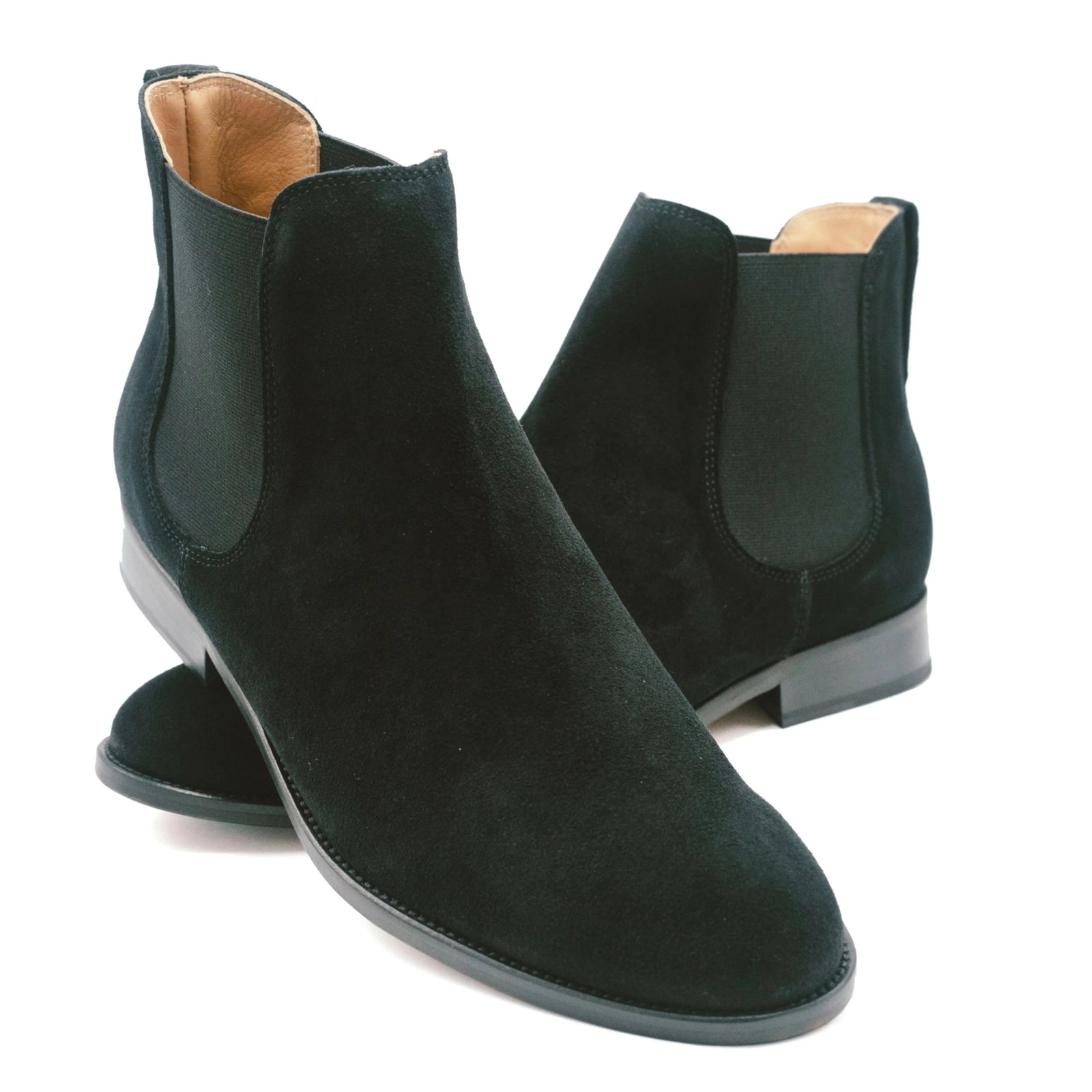 BOMBEROS Men's Black Suede Chelsea Boot - Malasana 